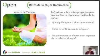 Seminario Online Retos de la Mujer Dominicana en el Sector Empresarial   Banco BHD Leo╠ün