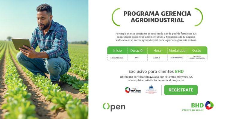 Programa Gerencia Agroindustrial